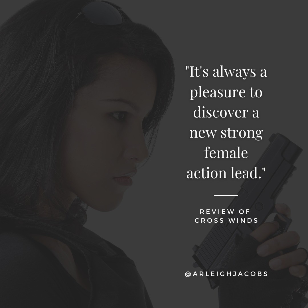 “It’s always a pleasure to discover a new strong female action lead."
***
I love how Colt’s toughness and tenacity can shine through in every story and resonate with readers. She often inspires me, and I hope she inspires you too!

#fivestar #bookreview #bookreviews #thrillers #thrillerbooks #thrillerreads #bookstagram #booklover #thrillerbooklover #thrillerbooksofinstagram #womenwhowrite #femaleaviator #teamcolt #authorsofinstagram #authorsofig #authorsofinsta #arleighjacobs #crosswinds